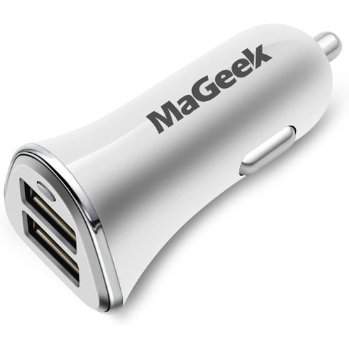 Ershi-® 4.8a / 24w 2-Port Chargeur De Voiture Avec Unicharge Technology Pour Iphone 7/7 Plus, 6/6 Plus, Ipad Air 2 / Mini 3, Samsu[9