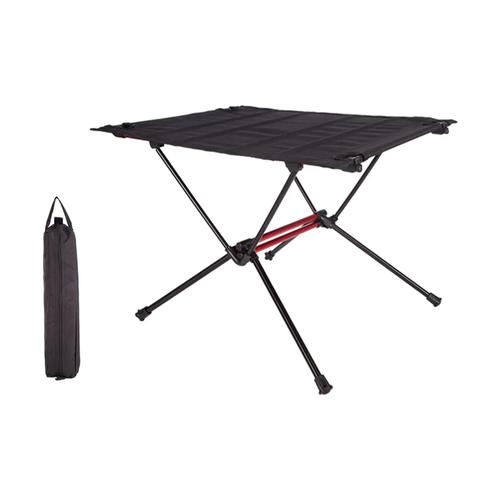 Noir - Table De Camping Pliante En Aluminium, Meubles Étanches, Pêche, Plage, Gril, Station De Cuisson, Bureau, Pique-Nique En Plein Air, Cuisine