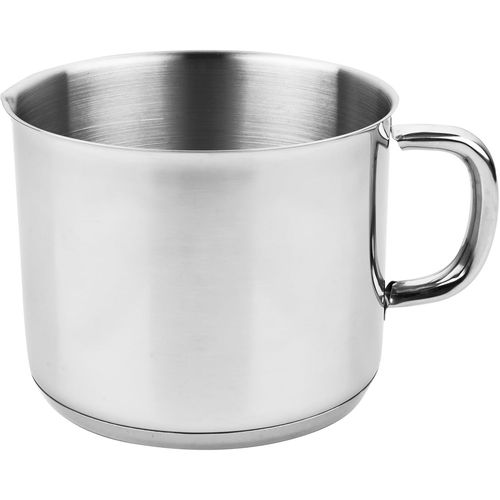 Ershi-- Pot Casserole Inoxydable, Fond Induction. 12 Cm De Diamètre * 10 Cm De Haut. Capacité 1,1 Litre[54]