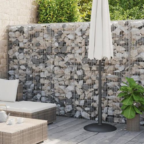 Mur En Gabion Avec Couvercles Acier Galvanisé 900x30x200 Cm