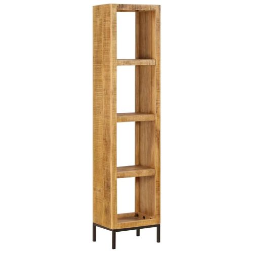 Bibliothèque 40x30x175 Cm Bois De Manguier Solide