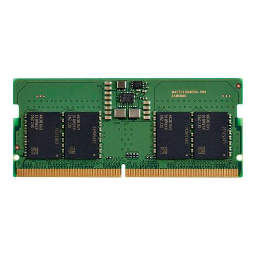 HP - DDR5 - module - 8 Go - SO DIMM 262 broches - 5600 MHz / PC5-44800 - 1.1 V - pour EliteBook 840 G10 Notebook, 865 G10 Notebook