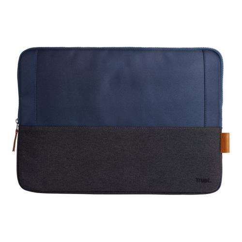 Trust Lisboa - Housse d'ordinateur portable - chargement par le haut, durable - 15.6" - bleu