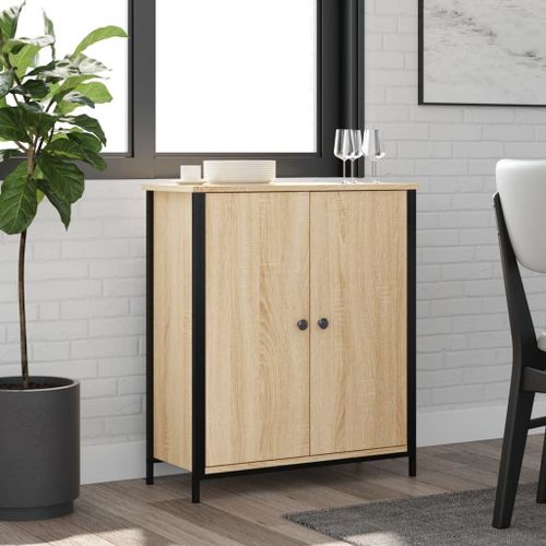 Vidaxl Buffet Chêne Sonoma 70x30x80 Cm Bois D'ingénierie