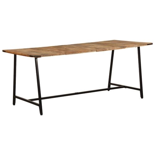 Vidaxl Table À Dîner 180x90x75 Cm Bois De Manguier Massif