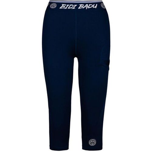 Dayna Tech Collant Tight Filles - Bleu Foncé , Blanc