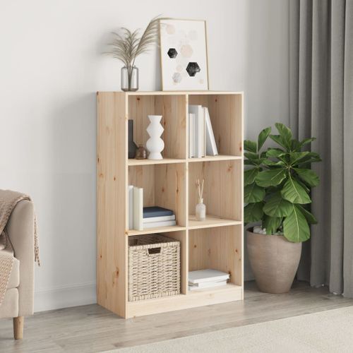 Vidaxl Bibliothèque 70x33x110 Cm Bois Massif De Pin