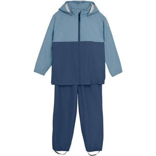 Color Kids Kid's Rain Set Colorblock Combinaison Taille 110, Bleu
