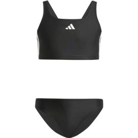 Adidas Kid's 3 Stripes Bold Bikini Bikini Taille 104, Noir