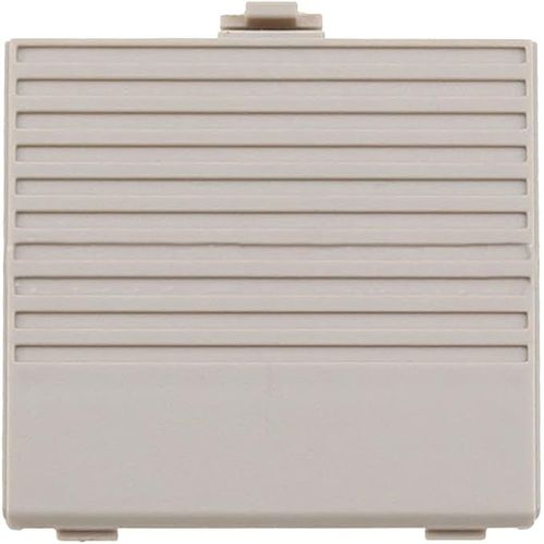 Cache Pile / Couvercle / Coque Arrière De Remplacement Compatible Pour Gameboy Gris