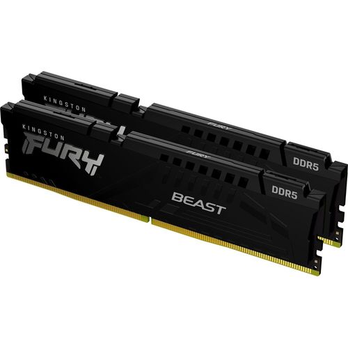 KIT 2 barrettes mémoires KINGSTON FURY Beast 32 GB DDR5 - 6800 CL34 KF568C34BBEK2 ¿