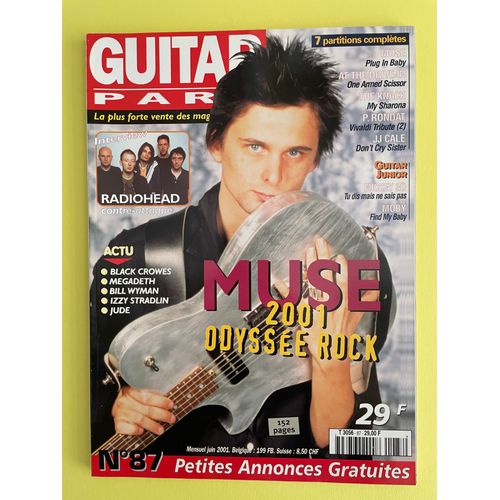 Guitar Part 87 (2001) Muse, At The Drive In, The Knack, Radiohead, Jj Cale, Moby, Mickey 3d, Patrick Rondat