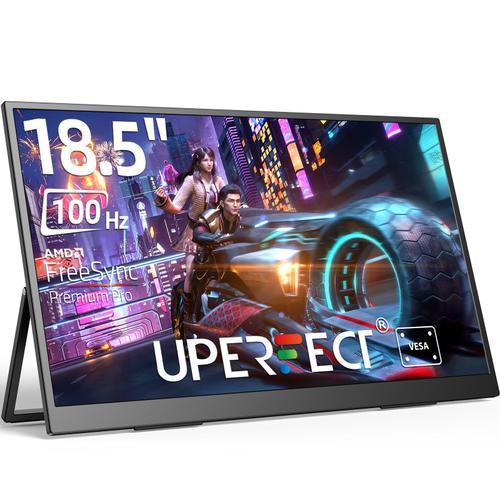 Uperfect M185T04 - 18.5" - Moniteur Portable 1920*1080 USB C, 1920X1080 100hz IPS Ecran PC 1200:1 16.7m 8bits