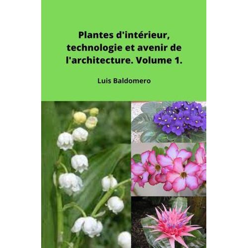 Plantes D'intérieur, Technologie Et Avenir De L'architecture. Volume 1.