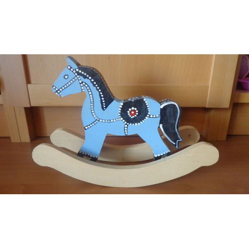 Cheval A Bascule En Bois