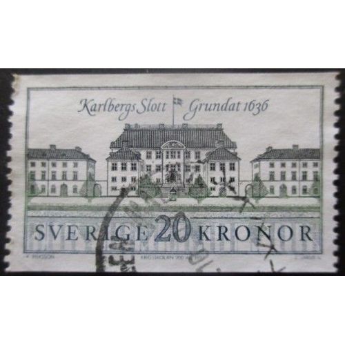 Suede N°1707 Chateau De Karlberg Oblitéré