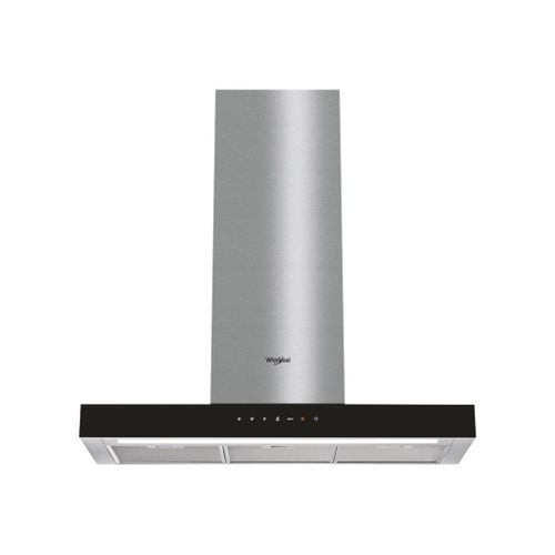 Hotte décorative Whirlpool WHBS 92F LT K - Noir/inox