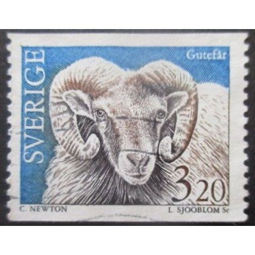 Suede N°1786 Mouton Oblitéré