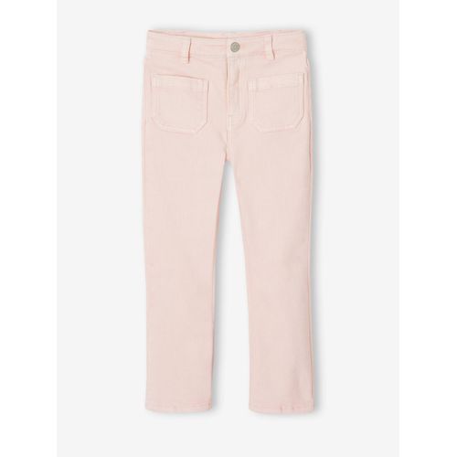 Pantalon Évasé 7/8 Ème Fille Rose Pâle