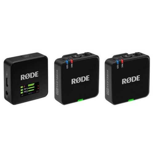 Rode Wireless GO Gen 3 - Kit de microphones numérique sans fil 2 canaux