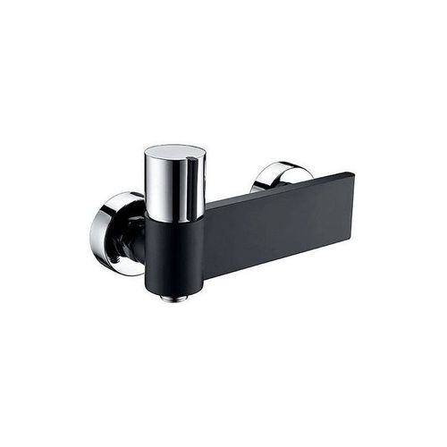 Mitigeur de douche mécanique chromé Edouard Rousseau Black steel