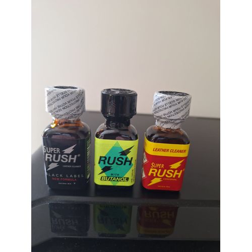 Poppers Super Rush Black Label - Rush Butano - Super Rush 25 Ml