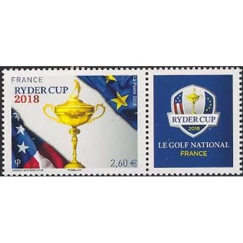 Sport : Golf Ryder Cup Année 2018 N° 5245a Yvert Et Tellier Luxe