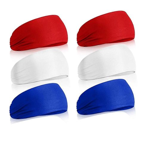 6 Pcs Enfants Bandeaux Athlétique Bandeaux Bandeaux Bandeau Football Bandeau De Transpiration Absorbant La Transpiration Bandeau Élastique