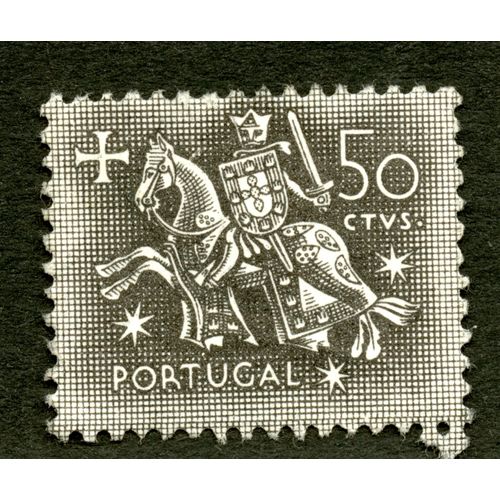 Timbre Non Oblitéré Portugal, 50 Ctvs