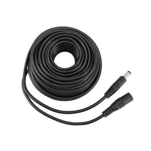 Câble d'extension d'alimentation CC Connecteur Cordon d'extension Adaptateur Jack Câble câble DC5521 Connecteur mâle à femelle 10M
