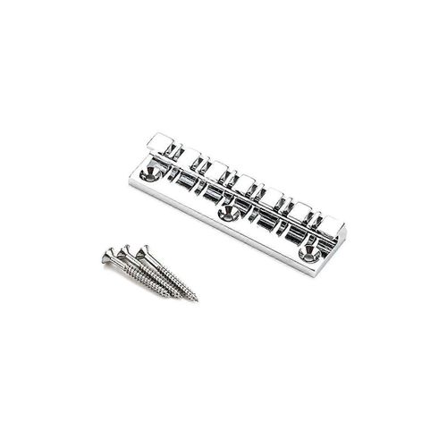 12 Cordes Métal Guitare Chevalet Fixe Harpe Pont Corde Pour Guitare Électrique Accessoires