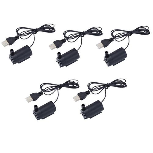 Mini pompe à eau Réduction silencieuse du bruit Maison Jardin Fontaine Outils Kit de bricolage Aquarium Aquarium Aquarium Aquarium Accessoires