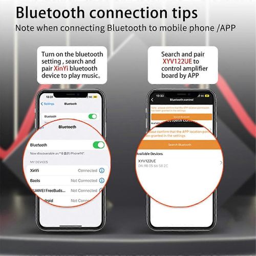 X15H 15WX2 Stéréo Numérique Puissance Audio AMP Amplificateurcador Théâtre Télécommande HIFI 5.1 Bluetooth Carte Amplificateur Noir