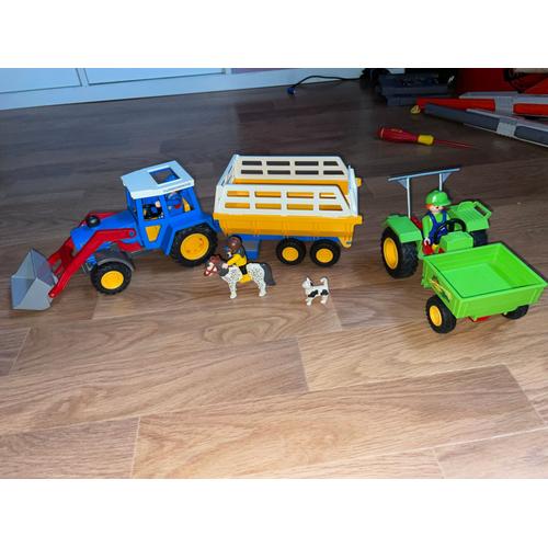 Playmobil Tracteur + Accessoires
