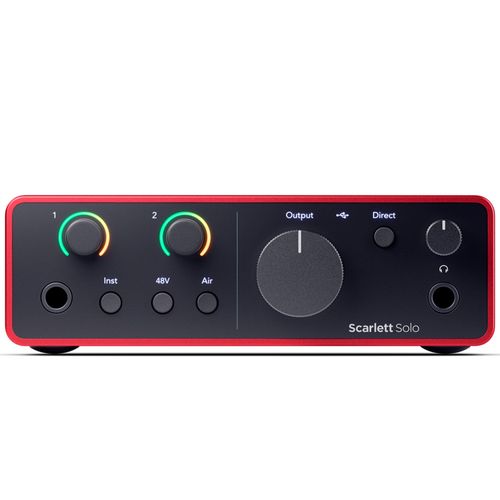 Focusrite Scarlett Solo 4th Gen - Interface audio USB