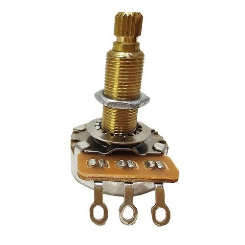 Potentiomètre Cannelé Petit Pot Guitare Électrique Basse Effet Ampli Tonalité Volume 28mm B250k