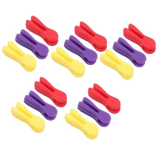 Kit De Porte-Cuillère En Silicone Pot De Cuisine Clip De Bord Clip De Couverts De Ménage Clip De Spatule Clip Anti-Débordement De Cuisson