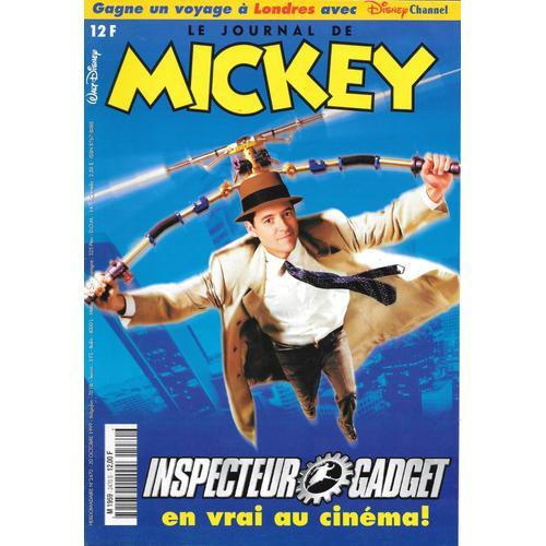 Le Journal De Mickey N° 2470 - Inspecteur Gadget Au Cinéma (10/1999)