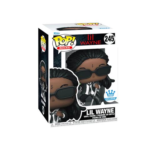 Lil Wayne Pop! Rocks Vinyl Figurine Lil Wayne With Lollipop Exclusive