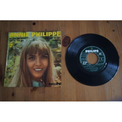 Annie Philippe Mes Amis Mes Copains Ep 1966 Rock Yeye Valeur +