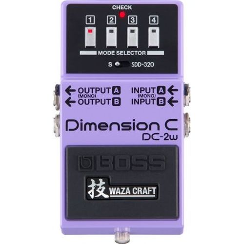 Boss Dc-2w Dimension C Waza Craft Made In Japan - Pédale D'effet Chorus