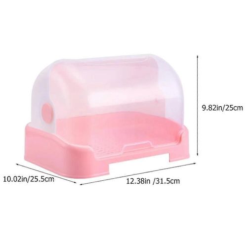 Séchoir À Bouteilles D'eau Brumisateur De Terrarium Pour Biberons Accessoires Séchoir Récipients En Verre Titulaire Boîte De Rangement A