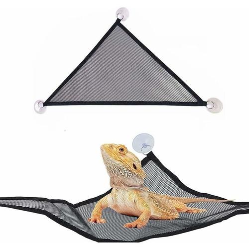 2 Pièces Hamacs De Reptiles, Hamac Lézard, Hamac Lézard Reptile, Reptile Hamacs Suspendu Mesh, Hamac Lézard Reptile,30x30x30cm