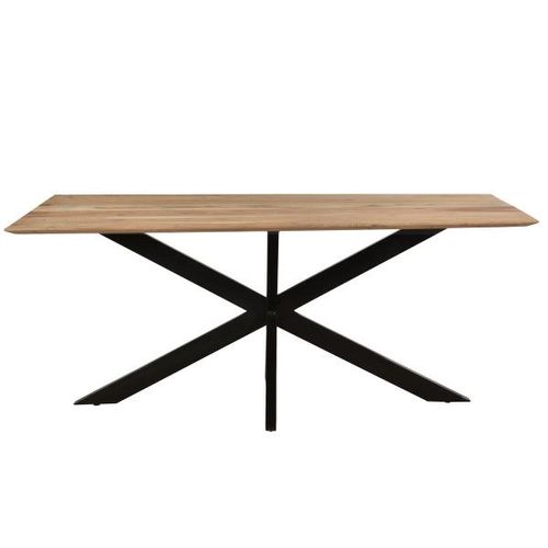 Urban-Table À Manger 8/10 Personnes L220cm, Spider Et Acacia Massif