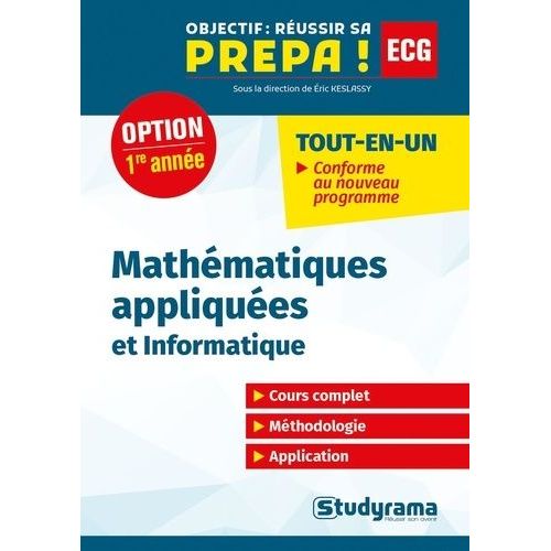 Mathématiques Appliquées Et Informatique - Première Année