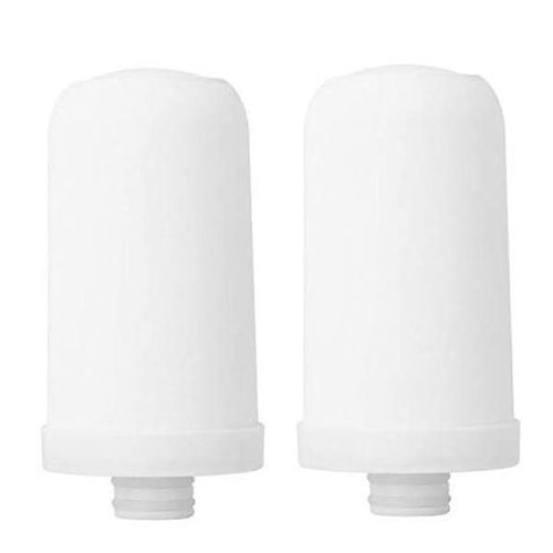 2PCS Filtre En Céramique Robinet D'eau Filtration Robinet Filtre À Eau Cartouche Remplacement Robinet De Cuisine Puri