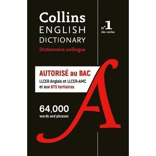 Collins English Dictionary - Edition Spéciale