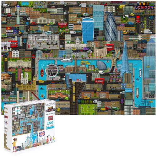 Bopster - City Map London Puzzle- 180 Pièces