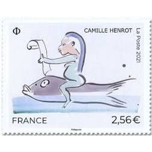 Art : "À Mon Humble Avis" De Camille Henrot Année 2021 N° 5513 Yvert Et Tellier Luxe