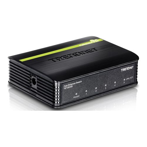 TRENDnet TE100 S5 - Commutateur - 5 x 10/100 - de bureau